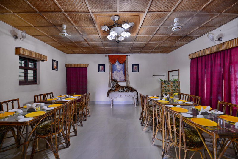 Pure Veg Jain Restaurant GTV Resort Bandhavgarh